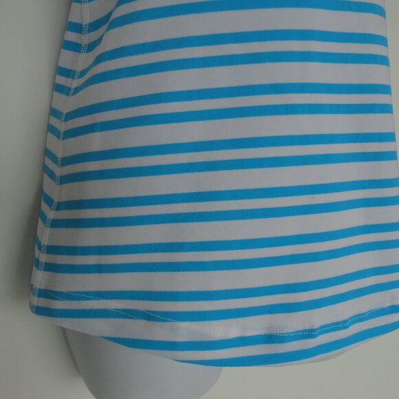 NWT LULULEMON TWSP Blue Stripe Soft Luon Cool Racerback Tank Top 4 - Picture 5 of 7